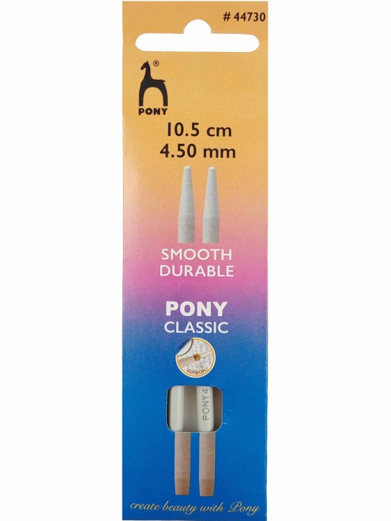 Druty PONY teflonowe 4,5mm skręcane 10,5cm