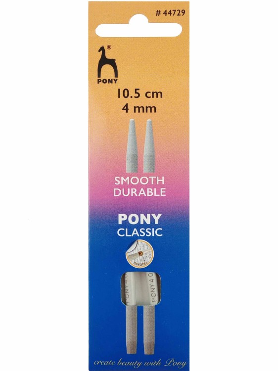 Druty PONY teflonowe 4,0mm skręcane 10,5cm