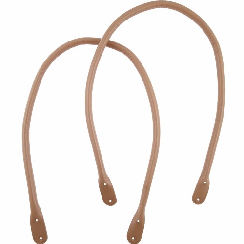 Ucha do torby ze sztucznej skóry 65 cm ciepły beż