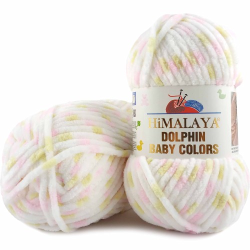 Włóczka Himalaya Dolphin Baby Colors 80408