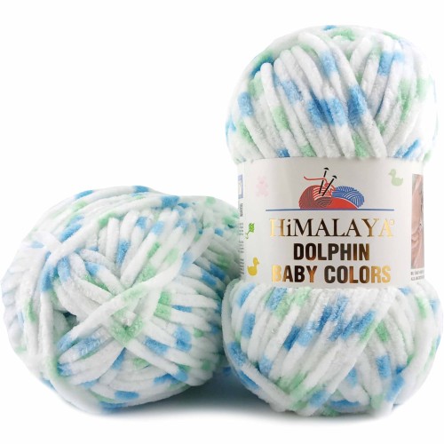 Włóczka Himalaya Dolphin Baby Colors 80409
