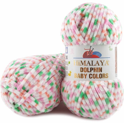 Włóczka Himalaya Dolphin Baby Colors 80404