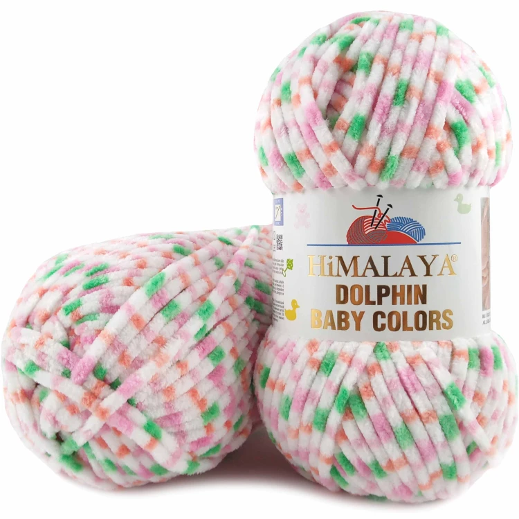 Włóczka Himalaya Dolphin Baby Colors 80404