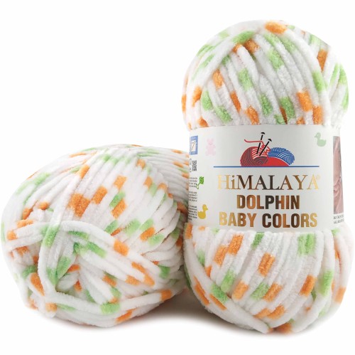 Włóczka Himalaya Dolphin Baby Colors 80401