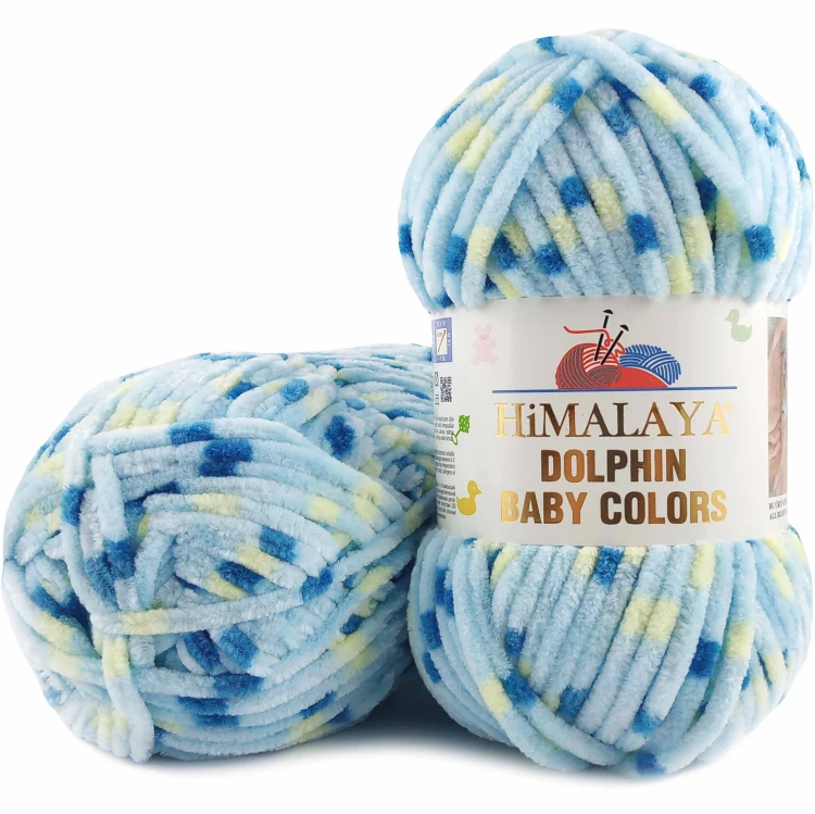 Włóczka Himalaya Dolphin Baby Colors 80403