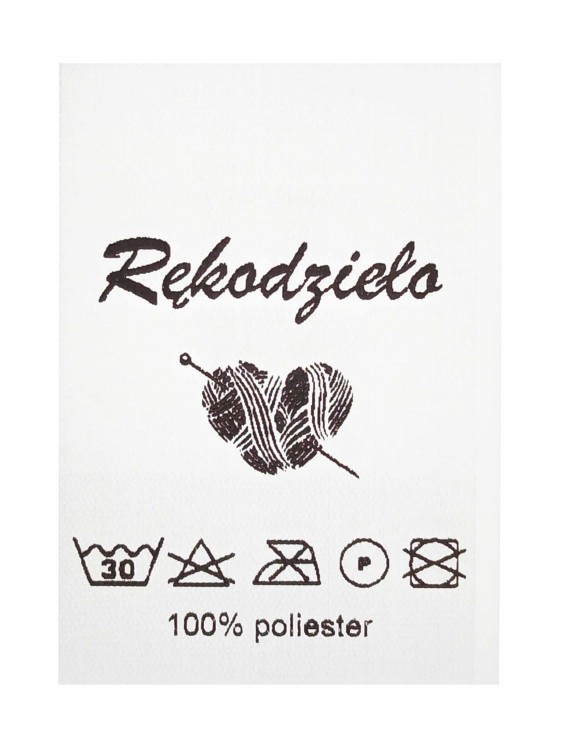 Metka odzieżowa Rękodzieło 100% poliester