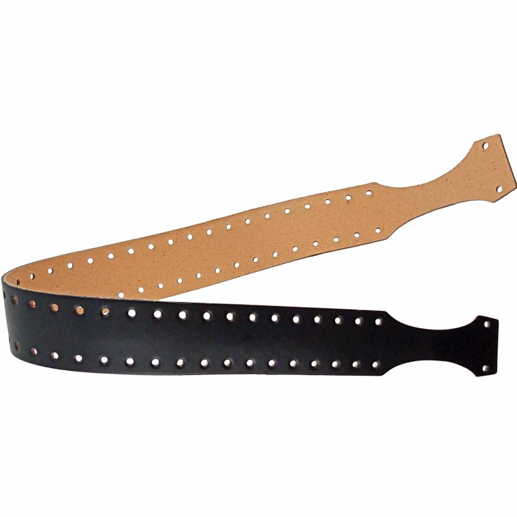 Pasek do torebki ze sztucznej skóry 67 cm czarny