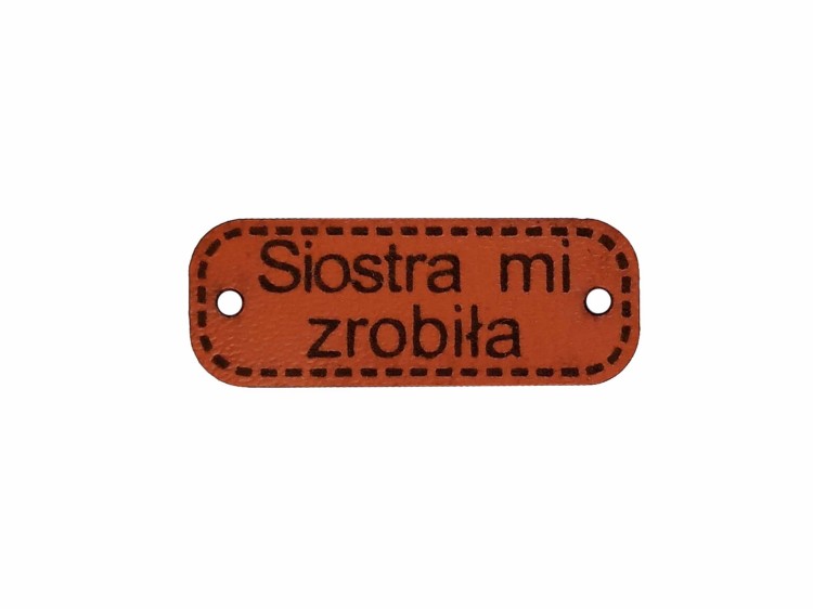 Siostra mi zrobiła 1x3 ceglany