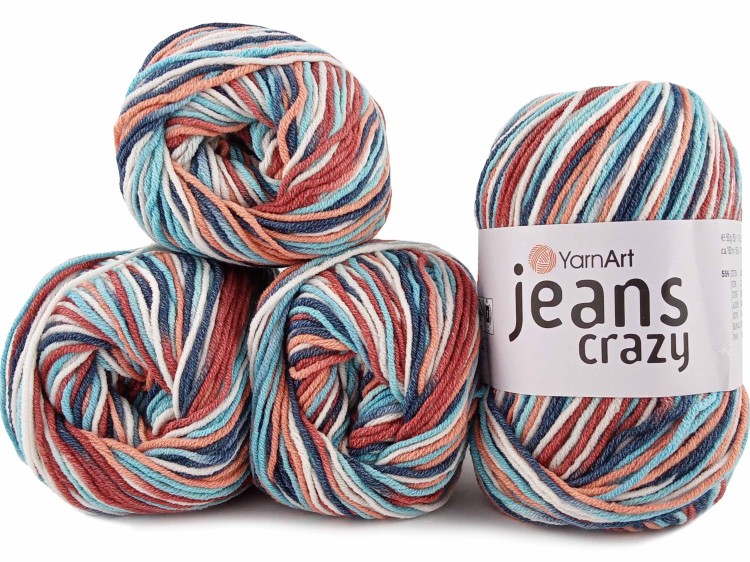 Włóczka YarnArt Jeans Crazy 7208