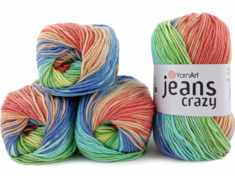 Włóczka YarnArt Jeans Crazy 8209