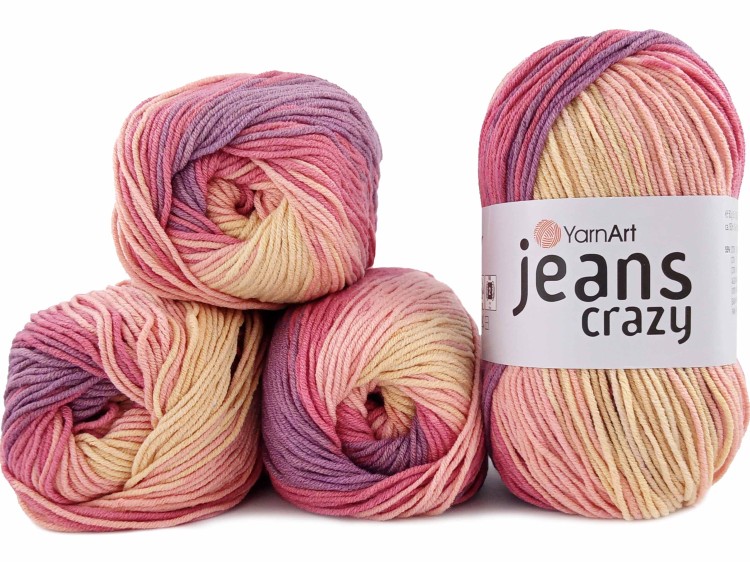Włóczka YarnArt Jeans Crazy 8206