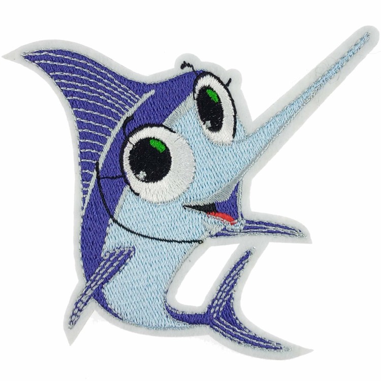 Naprasowanka ryba 90x100 mm