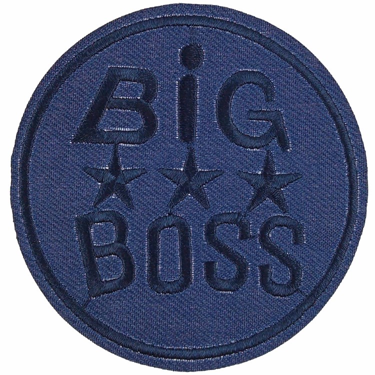 Naprasowanka Big Boss 75x75 mm granatowy