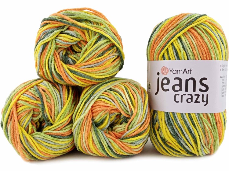 Włóczka YarnArt Jeans Crazy 7201