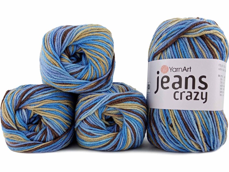 Włóczka YarnArt Jeans Crazy 7202