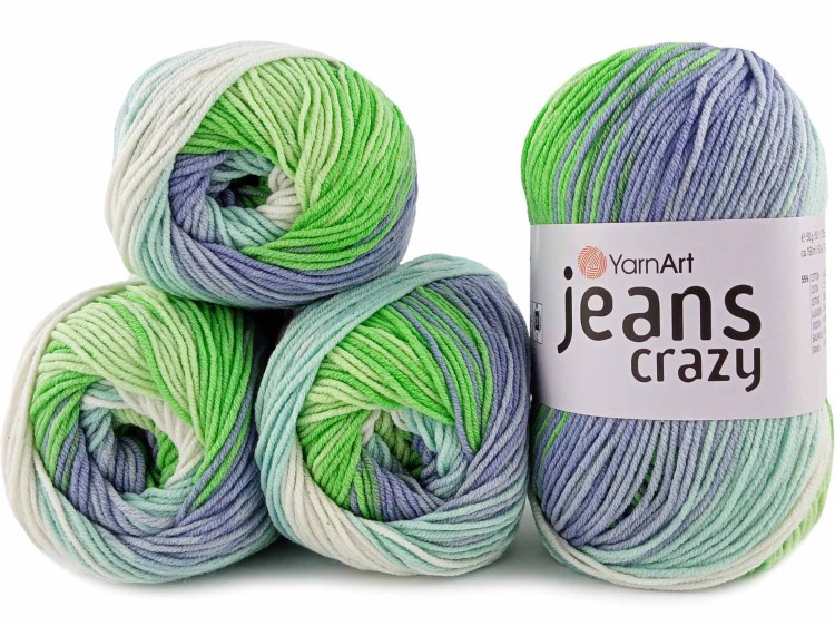 Włóczka YarnArt Jeans Crazy 8208