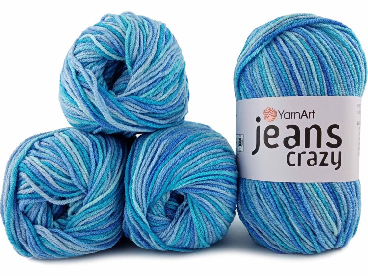 Włóczka YarnArt Jeans Crazy 8212
