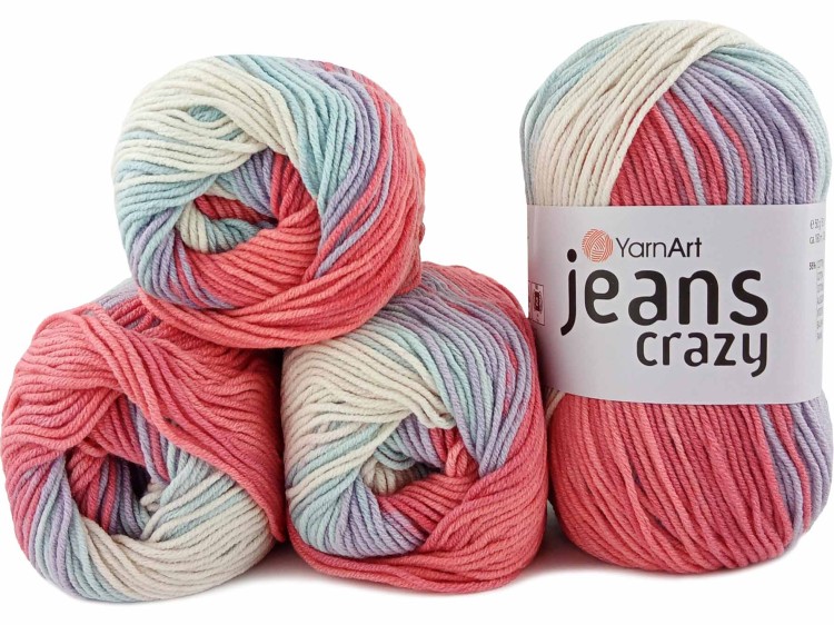 Włóczka YarnArt Jeans Crazy 8205