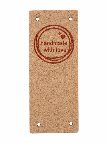 Handmade with love 5x2 beżowy