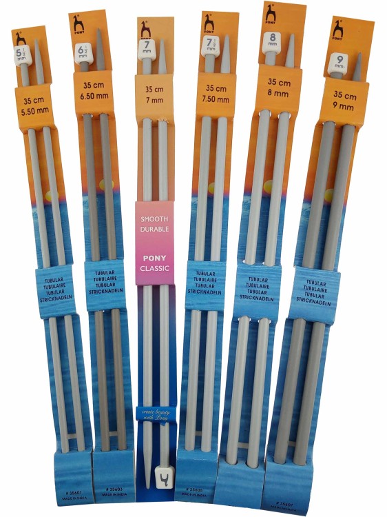 Druty PONY rurkowe proste 5,50 - 10,00 mm