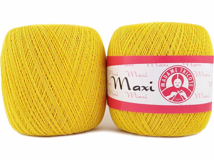 Kordonek Madame Tricote Paris Maxi 5530 żółty