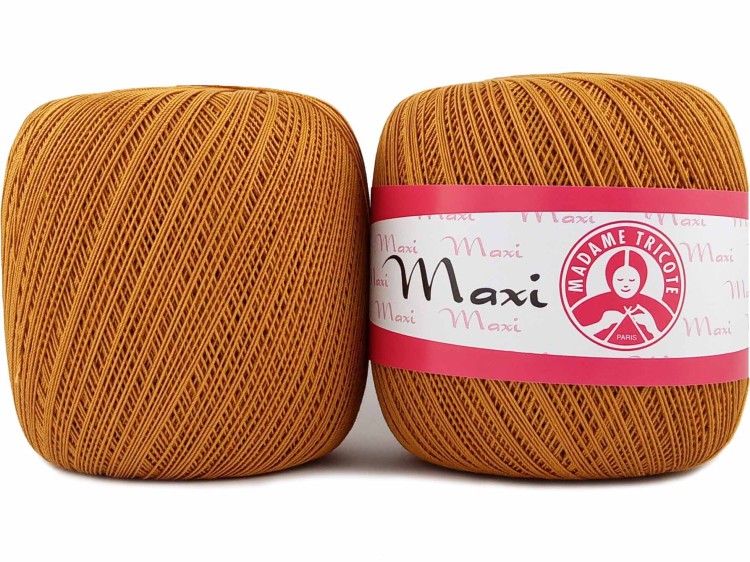 Kordonek Madame Tricote Paris Maxi 6340 ochra
