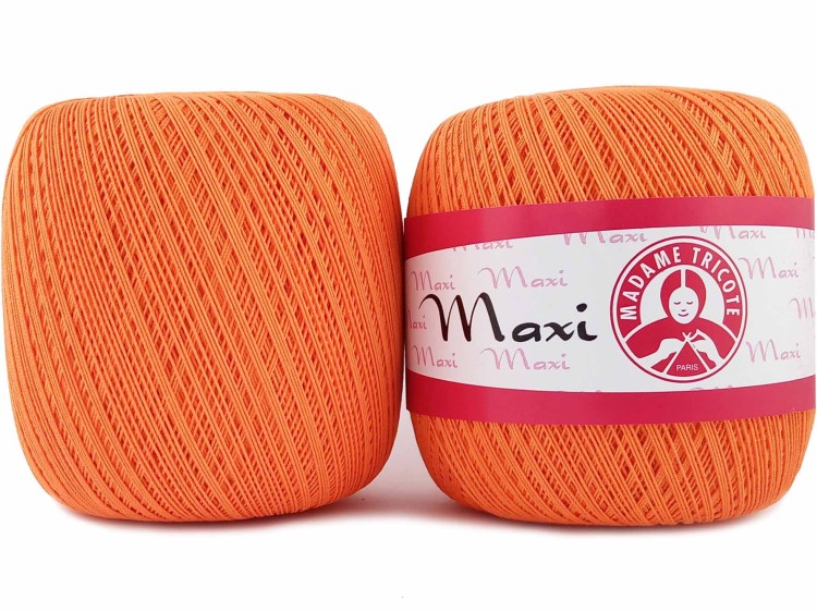 Kordonek Madame Tricote Paris Maxi 6350 pomarańczowy