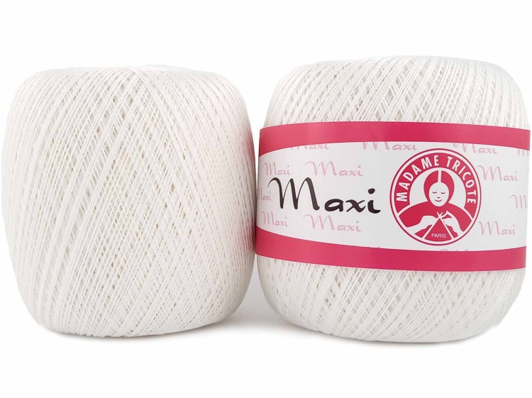 Kordonek Madame Tricote Paris Maxi 1000 biały