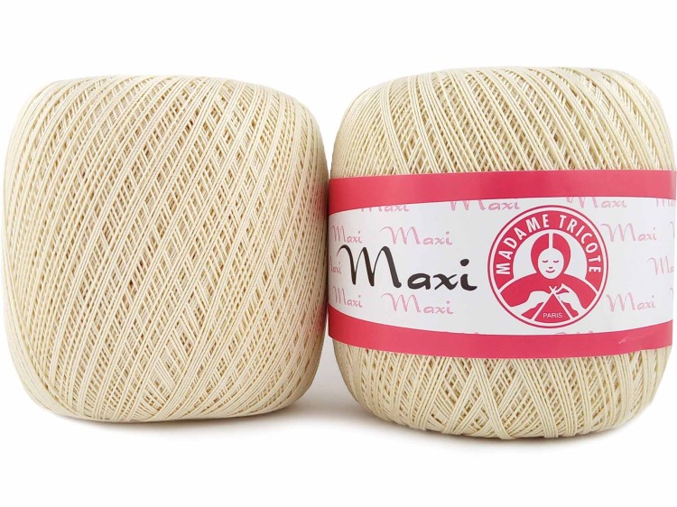 Kordonek Madame Tricote Paris Maxi 6375 jasny beż