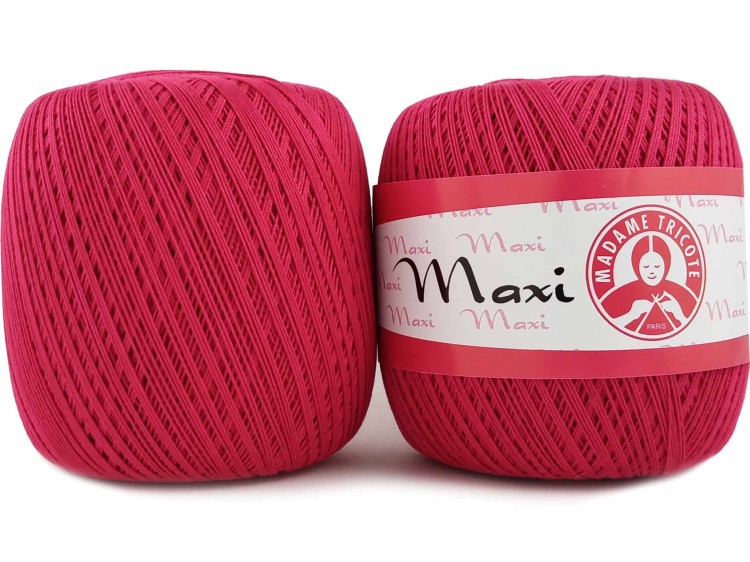 Kordonek Madame Tricote Paris Maxi 6358 ciemny amarant