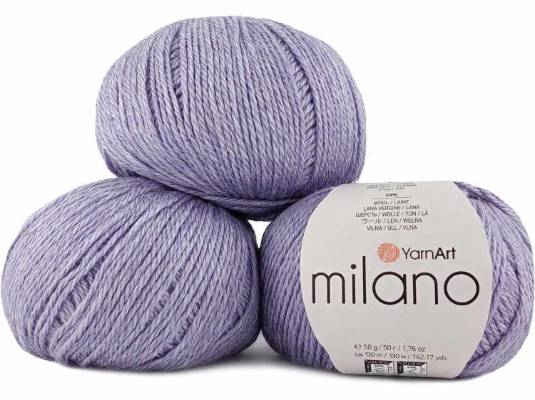 Włóczka YarnArt Milano 860 lawendowy