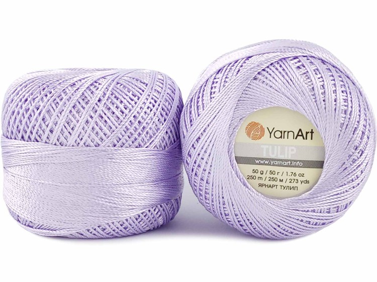 Kordonek YarnArt Tulip 413 liliowy