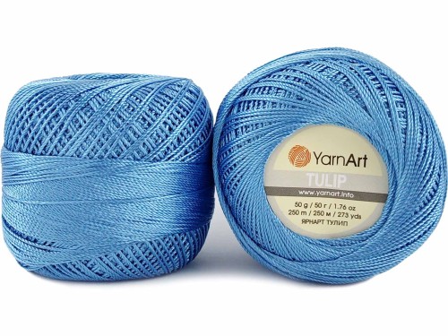 Kordonek YarnArt Tulip 464 niebieski