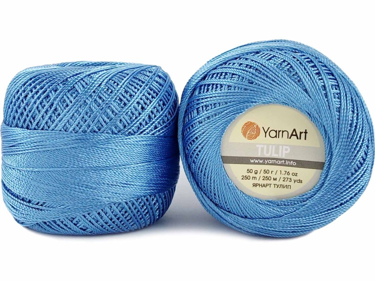 Kordonek YarnArt Tulip 464 niebieski