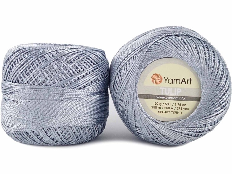 Kordonek YarnArt Tulip 479 szary