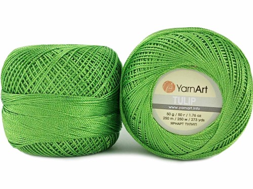 Kordonek YarnArt Tulip 481 zielony