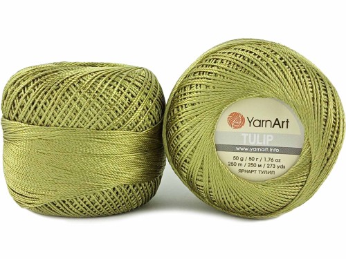 Kordonek YarnArt Tulip 423 oliwkowy