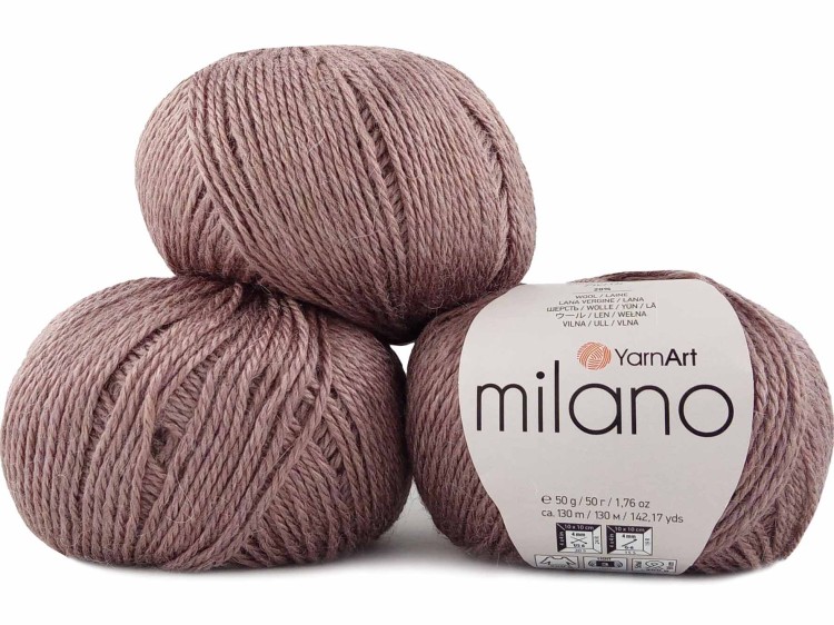 Włóczka YarnArt Milano 858 różowobeżowy