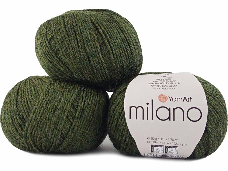 Włóczka YarnArt Milano 874 khaki