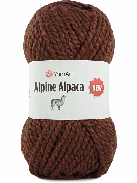 Włóczka YarnArt Alpine Alpaca New 1431 brązowy