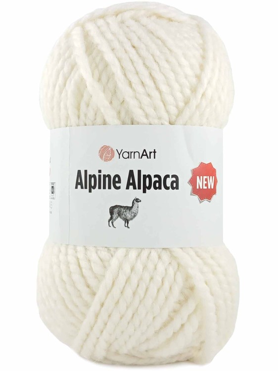 Włóczka YarnArt Alpine Alpaca New 1433 ecru