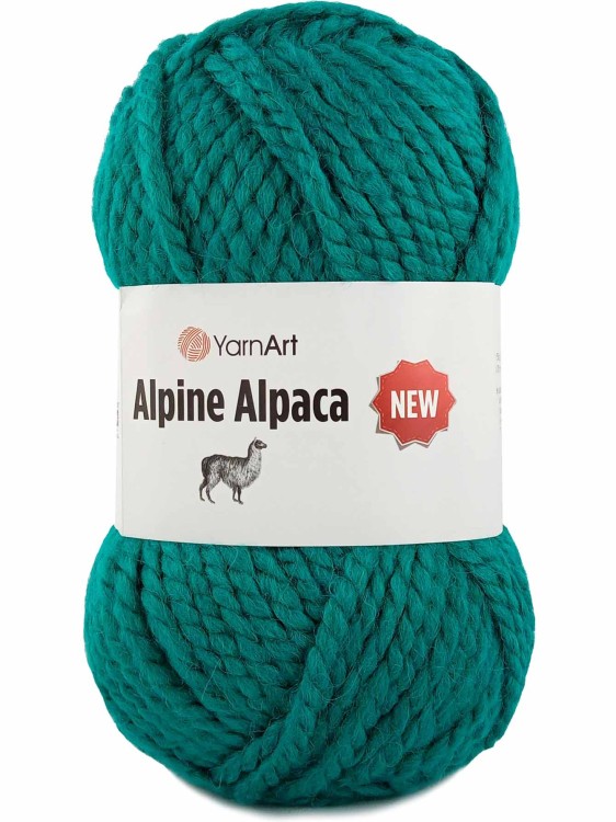 Włóczka YarnArt Alpine Alpaca New 1446 szmaragdowy
