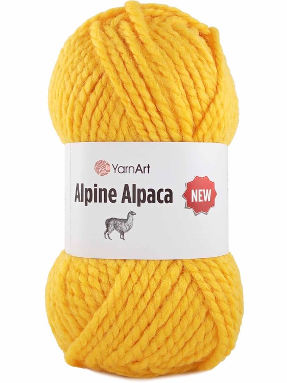 Włóczka YarnArt Alpine Alpaca New 1448 żółty
