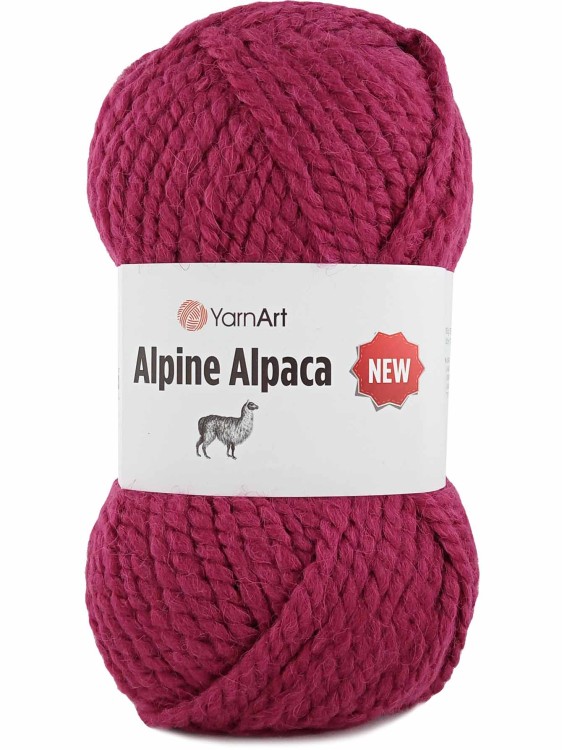 Włóczka YarnArt Alpine Alpaca New 1441 ciemny amarant