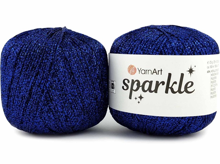 Kordonek YarnArt Sparkle 1324 niebieski