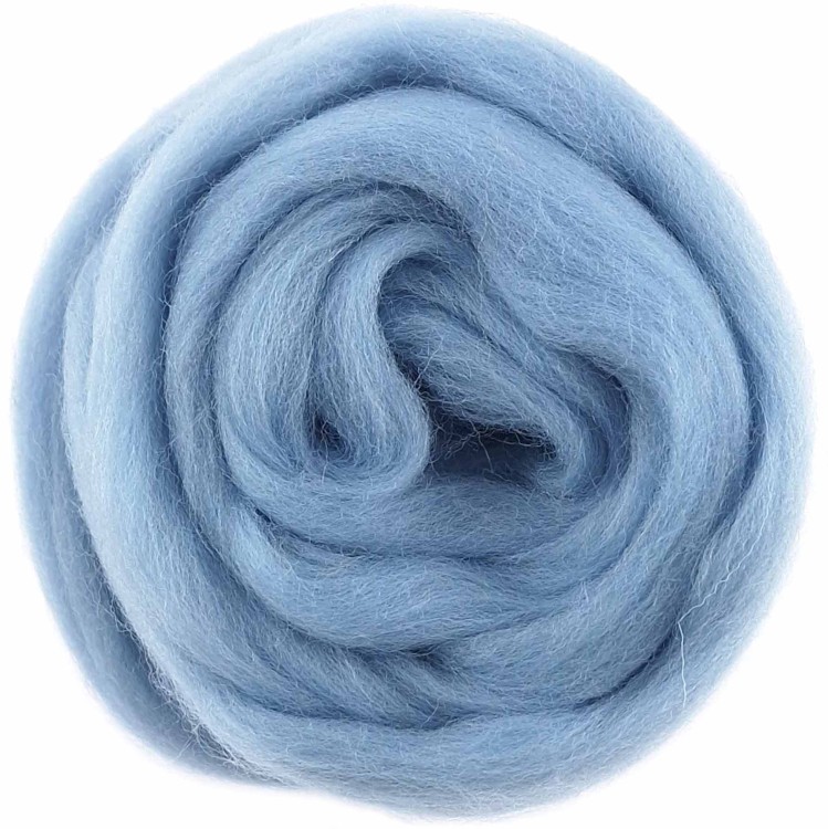 Wełna czesankowa 25g jasny niebieski