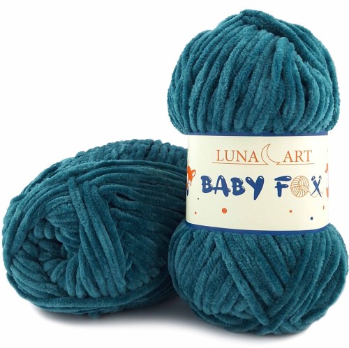 Włóczka Luna Art Baby Fox 100-63 morski