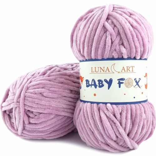 Włóczka Luna Art Baby Fox 100-59 jasny wrzos