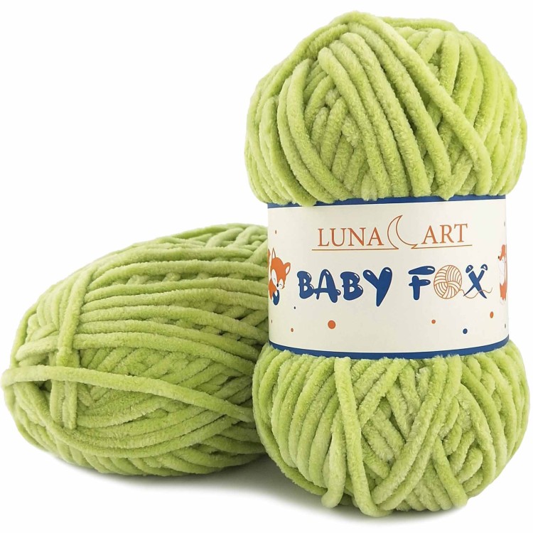 Włóczka Luna Art Baby Fox 100-46 groszkowy