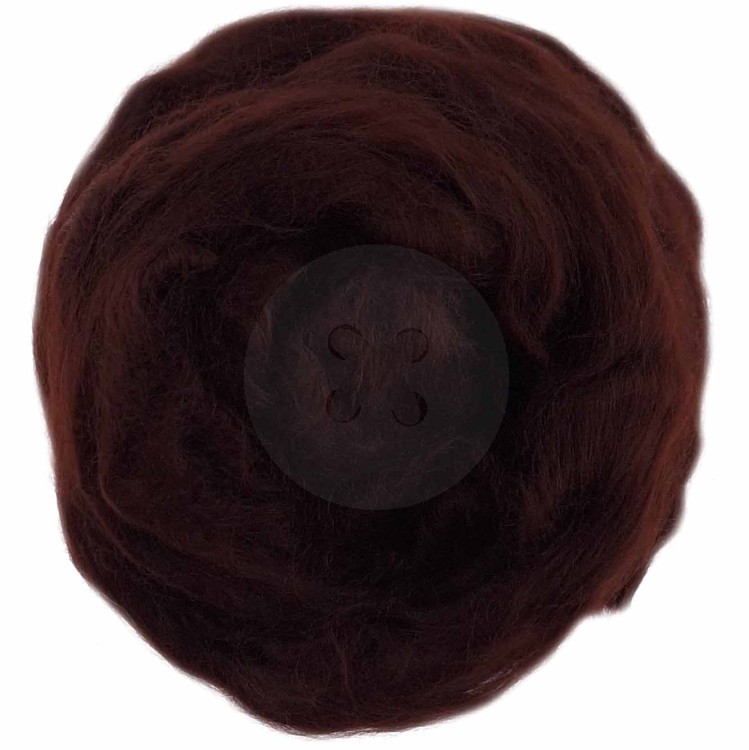 Czesanka wiskozowa 25g czekoladowy